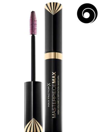 Black - Masterpiece MAX High Volume and Definition Mascara, 7.2ml (High Volume that's sleek and smoot. Suitable for contact lens wearers) by Max Factor