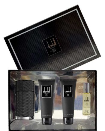 Icon Elite Gift Set for Men (edP 100ml + edP 30ml + Shower Gel + After Shave Blam) by Dunhill