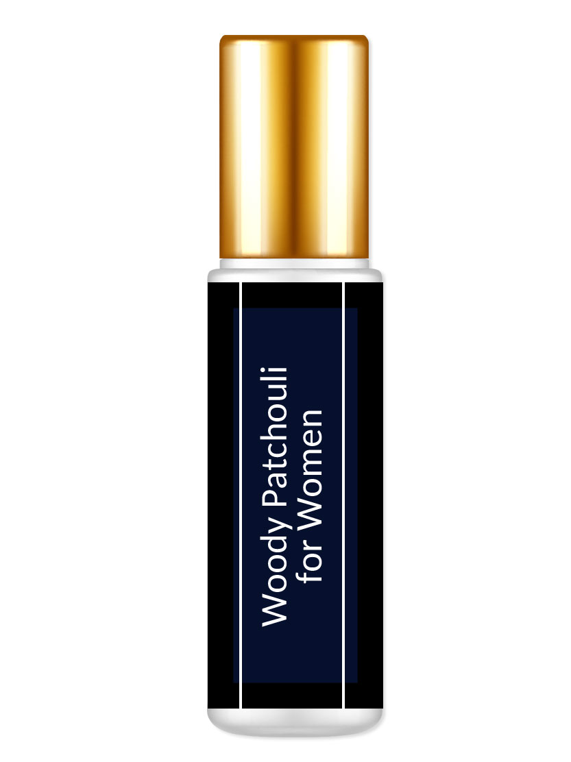 Woody Patchouli, 10ml Perfume Oil Roll-On for Women - by Niche Perfumes