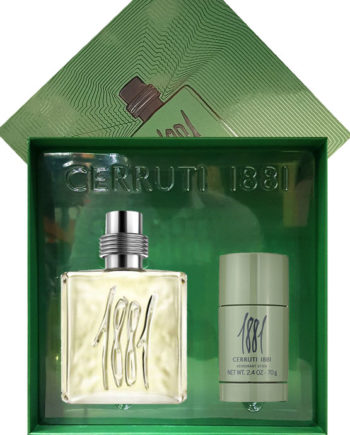 1881 Gift Set for Men (edT 100ml + Deodorant Stick 75ml) by Cerruti